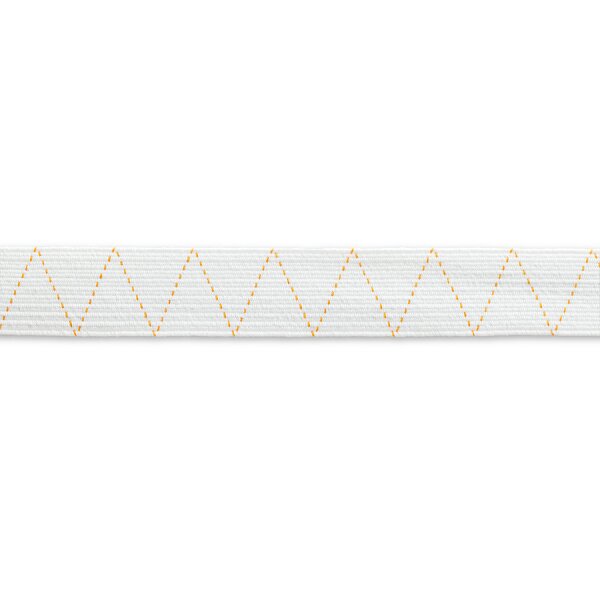 Standard-Elastic 25mm weiß