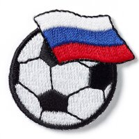 Appl.Fußball mit Russland Fahne