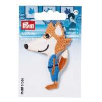 Applikation Exklusiv Fuchs orange/blau